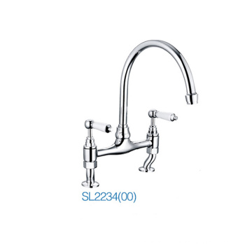 Brass HPB59-1SL2234 (00) Classic Two Handle Kitchen Mixer British, Europe